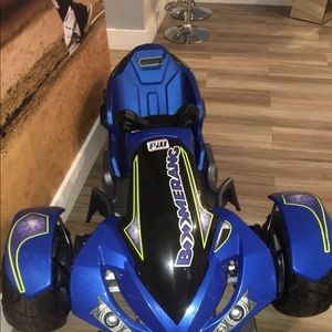 power wheels boomerang blue